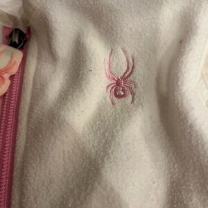 Pink spyder snow bibs 3